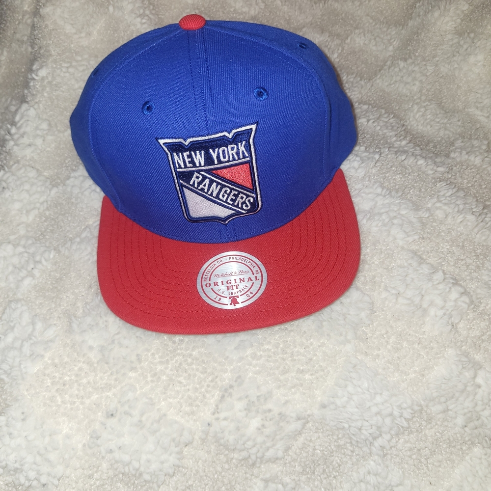 New York Rangers Blue and Red Cap